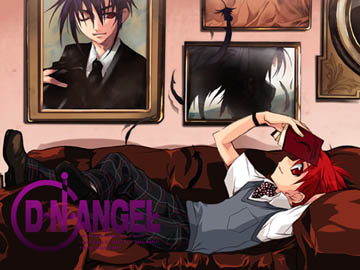 Daisuke and potraits of Dark, DNAngel
